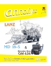 Lanz Mähdrescher MD 18 S & Mercedes Benz Motor OM 636 Bedienungsanleitungen & Wartungsanleitungen & Einstellanweisungen & Bild- Ersatzteilliste für MD 18 S. - annoligno 1014